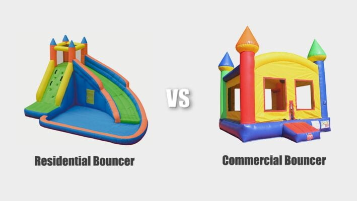 Residential vs. Commercial Inflatables