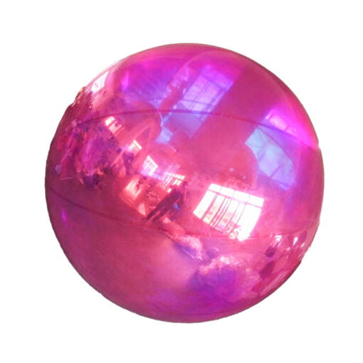 Esfera de bola de espejo inflable gigante