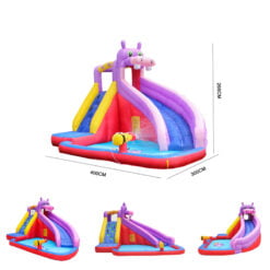 hippo inflatable bouncer