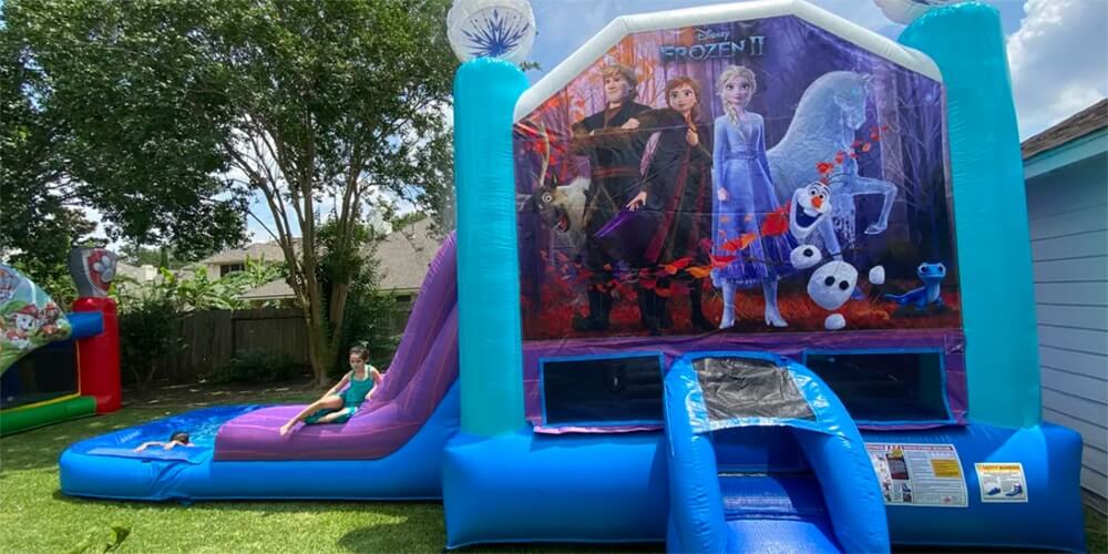 frozen 2 bounce house