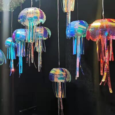 reflecting jellyfish ornament